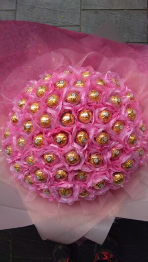 編號:B0004----珍愛50玫瑰金莎花(當日新鮮可食用)